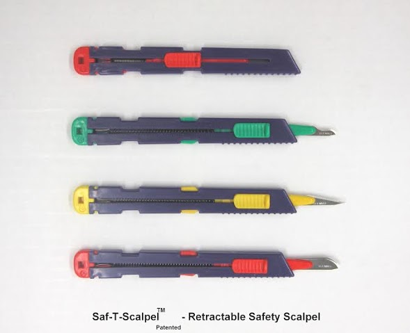 Retractable Saf-T- Scalpel
