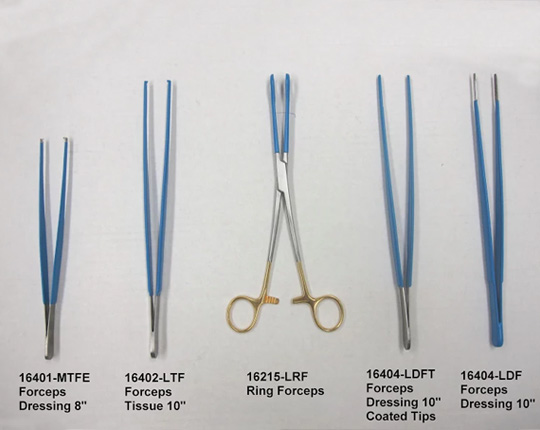 Forceps (Ring Forceps, Campion Forcerps, Tissue Forceps, Dressing Forceps)