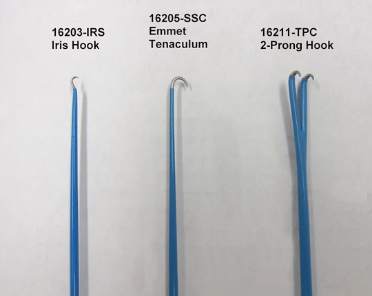 Hooks (Iris Hook, Emmett Hook, Straight Hook, 2 and 3 Pronged Hook)